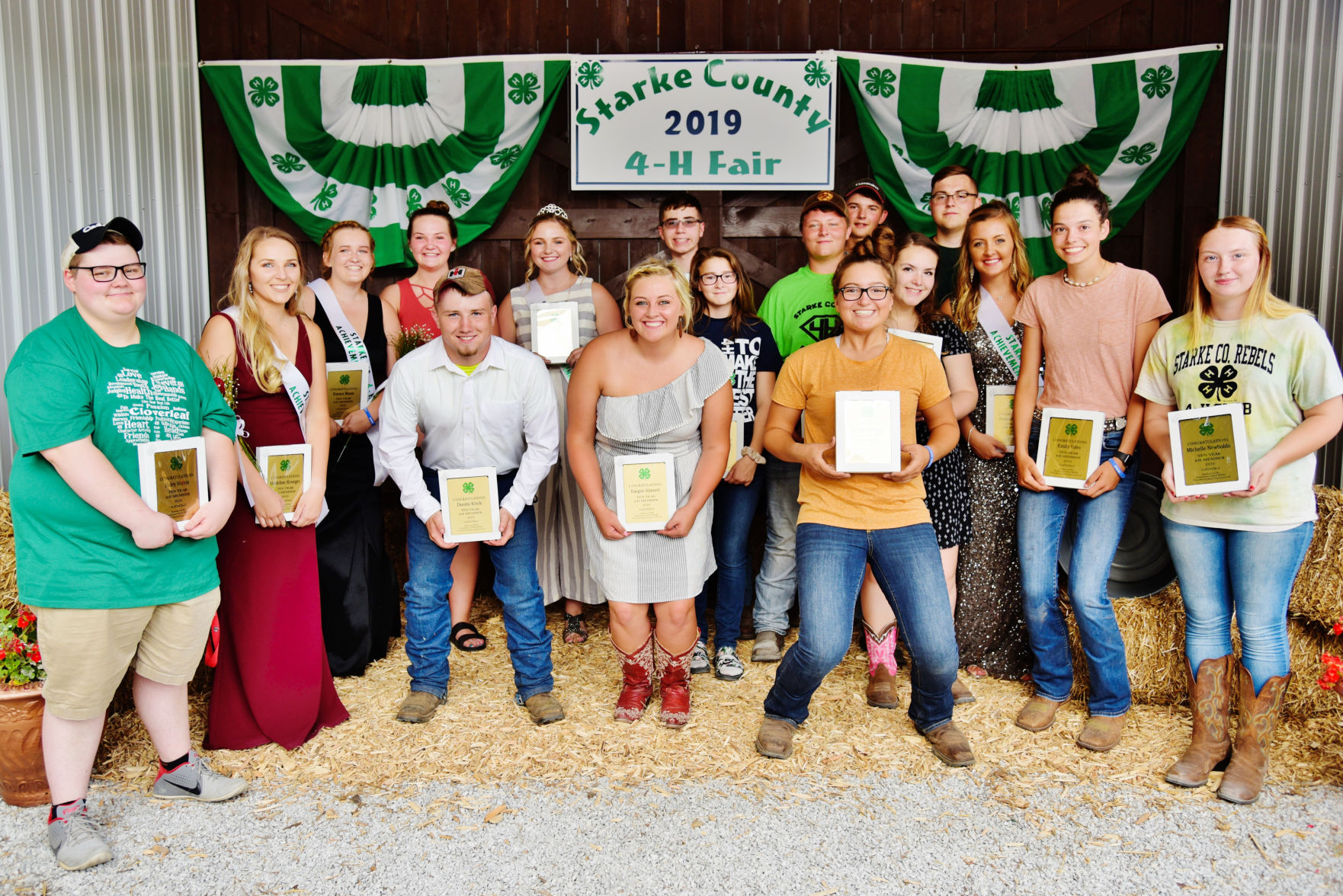 Ten Year 4-H Members